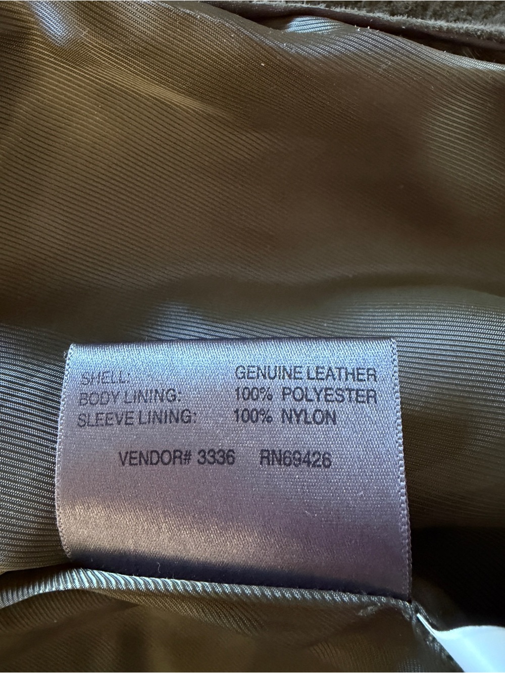 Vintage Wilson’s Leather Dark Olive Green Leather Suede Coat. NTN. Size S - Picture 8 of 12